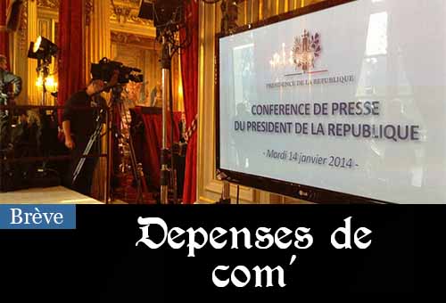 Conférence de presse à l'Elysée