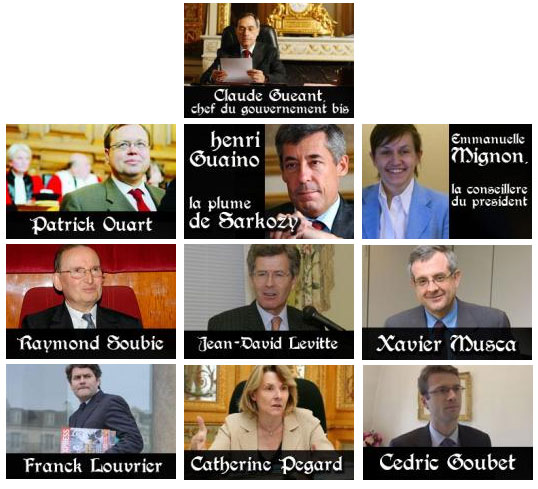 Les conseillers de Sarkozy