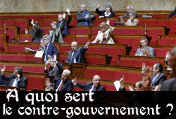 Le contre gouvernement du PS