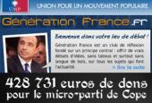 Selon Le Canard enchaîné, l'UMP est bientôt en déficit alors que le micro-parti de Jean-François Copé affiche des dons records : 428 731 euros en 2012