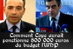 Copé et les 810 000 euros du budget de l'UMP