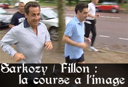Course à l'image Sarkozy/Fillon