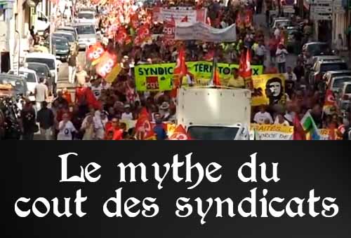 le coût des syndicats