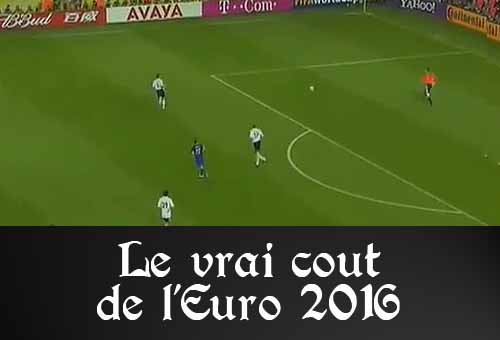 Coût de l'Euro 2016