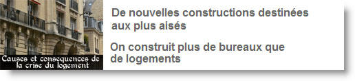 Les constructions