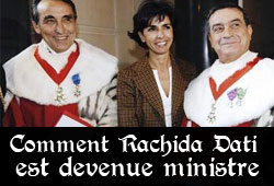 Rachida Dati, ministre de la justice