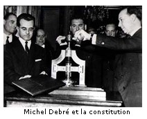 Debré et la constitution