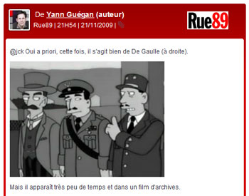 De Gaulle en simpson