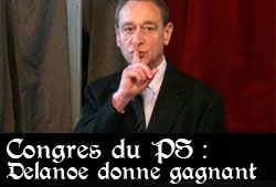 Delanoë, PS, vainqueur