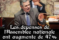 Les dépenses de l'Assemblée nationale