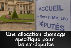 Allocation des députés au chômage