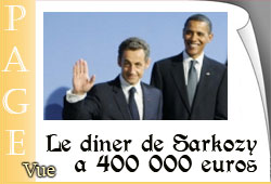 Le dîne de Sarkozy à New York