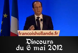 Discours du 6 mai 2012