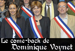 Dominique Voynet, maire de Montreuil