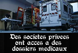 Dossiers médicaux consultés par des sociétés privées