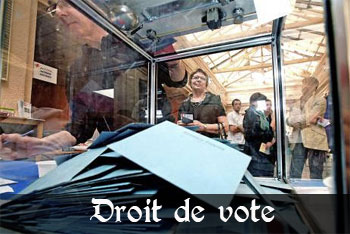 Droit de vote