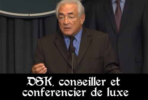DSK, conférencier de luxe