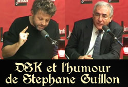 DSK et Stéphane Guillon