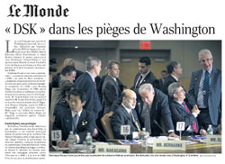 DSK à Washington