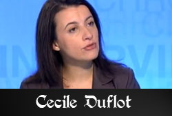 Portrait de Cécile Duflot