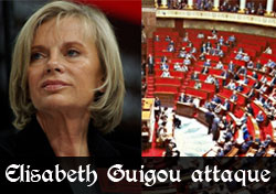 Elisabeth Guigou à l'Assemblée