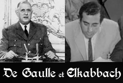 Elkabbach et De Gaulle