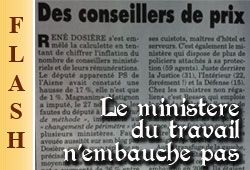 Embauche au ministère du travail ?