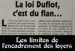 Encadrement des loyers