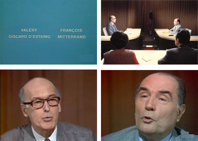 Debat Giscard et Mitterrand en 1981