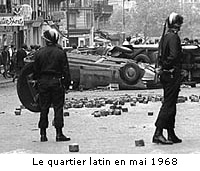 Le quartier latin en mai 1968