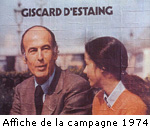 Affiche de la campagne de 1974.