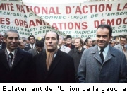 Eclatement de l'Union de la gauche