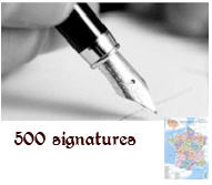 500 signatures