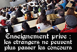 Concours de l'enseignement privé