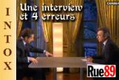 Sarkozy et Michel Denisot