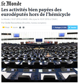 Eurodéputés - Le Monde