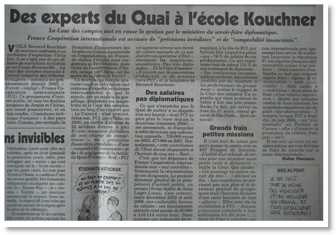 Experts du Quai à l'école Kouchner