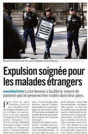 Expulsion des étrangers malades