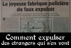 Expulsions des étrangers