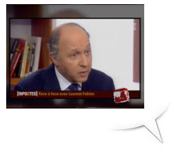 Laurent Fabius dans Ripostes