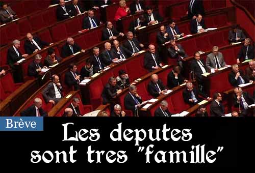 Famille de député à l'Assemblée