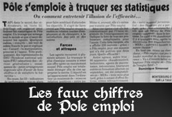 Les faux chiffres de Pôle emploi