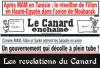 Le r&eacute;veillon de Fillon en Egypte, Une du Canard encha&icirc;n&eacute;
