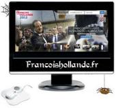 Hollande a déjà effacé son site web de campagne : www.francoishollande.fr