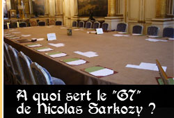 G7 de Nicolas Sarkozy
