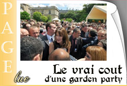 Garden Party à l'Elysée