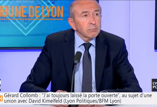 Gérard Collomb, candidat à Lyon