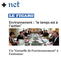 Un "Grenelle de l'environnement"