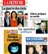 Bayrou, Sarkozy, Royal