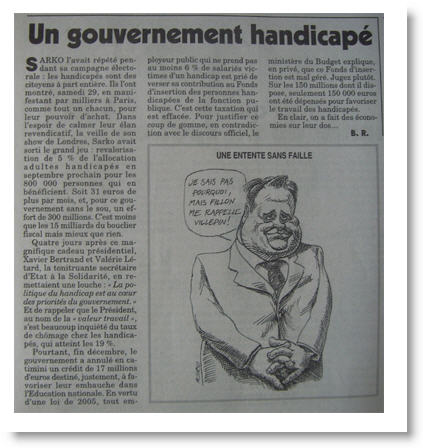 handicapés - canard